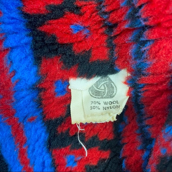 David of Boston blue wool fleece lined hooded  toggle button long coat. - Picture 14 of 14